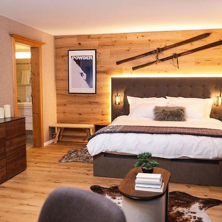 Wunderstay Alpine 3 Chic Studio Central Location Klosters-Serneus Exterior foto